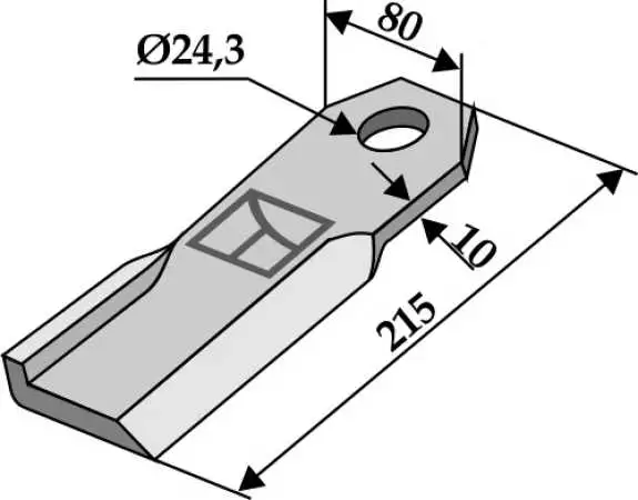 Schlegel 215x80mm